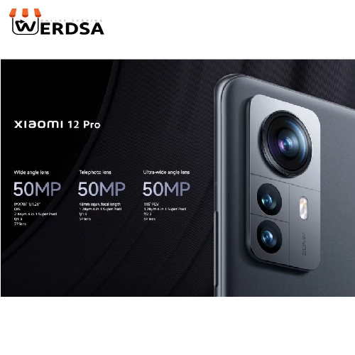 گوشی موبایل شیائومی مدل 12 Pro 2201122G دو سیم کارت ظرفیت 256 گیگابایت و رم 12 گیگابایت