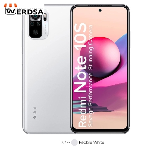 گوشی موبایل شیائومی مدل Redmi Note 10S دو سیم‌ کارت ظرفیت 128 گیگابایت و رم 6 گیگابایت