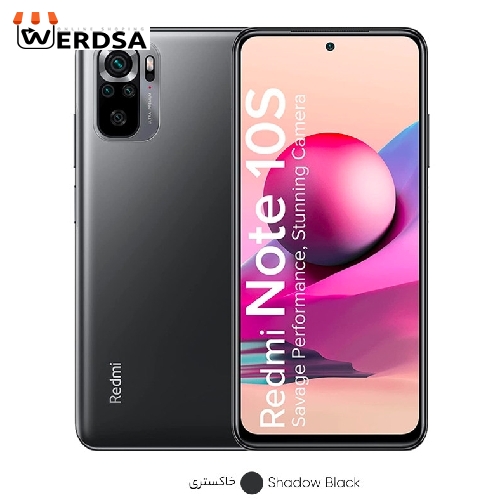 گوشی موبایل شیائومی مدل Redmi Note 10S دو سیم‌ کارت ظرفیت 128 گیگابایت و رم 6 گیگابایت