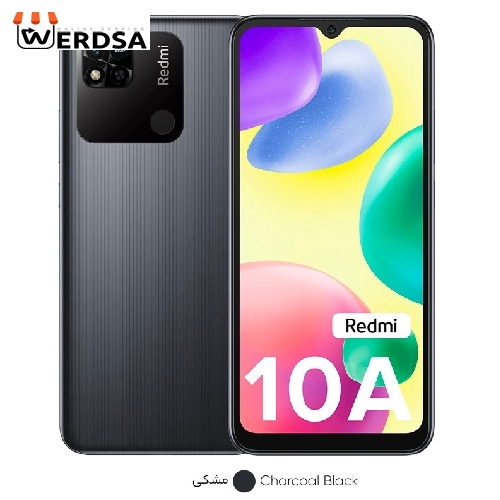 گوشی موبایل شیائومی مدل REDMI 10A 220233L2G دو سیم‌ کارت ظرفیت 64 گیگابایت و رم 3 گیگابایت