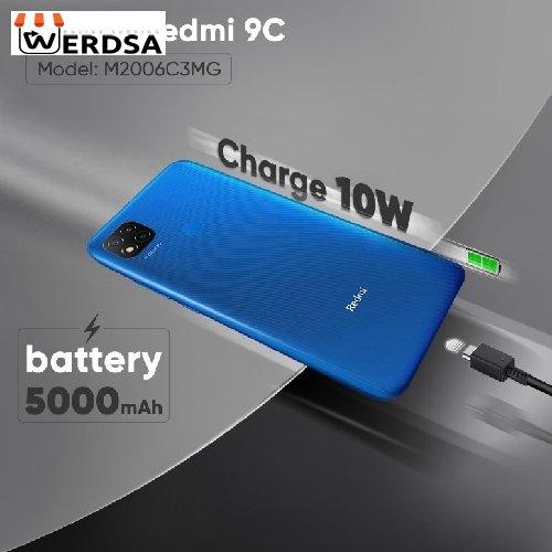 گوشی موبایل شیائومی مدل Redmi 9C M2006C3MG دو سیم کارت ظرفیت 128گیگابایت و 4 گیگابایت رم