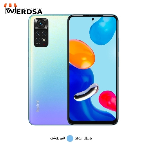 گوشی موبایل شیائومی مدل Redmi Note 11 دو سیم‌ کارت ظرفیت 128 گیگابایت و رم 6 گیگابایت - هند