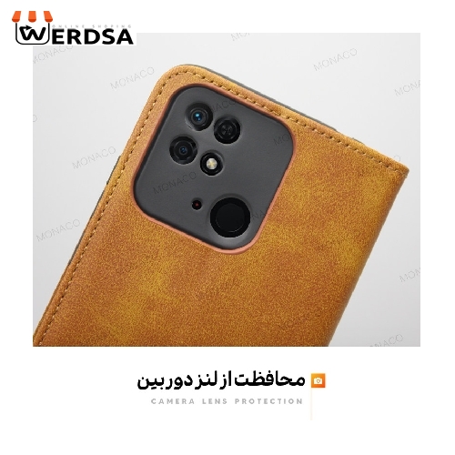 کیف کلاسوری موناکو مدل Zigo مناسب برای تمامي  گوشی موبایل شیائومی Redmi 10C / Poco C40