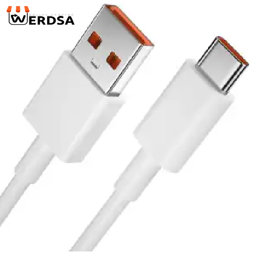 کابل شارژ USB به USB-C شیائومی مدل 5 سوپر فست طول 1 متر