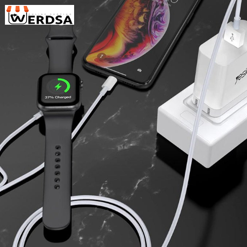 کابل تبدیل USB به لایتنینگ/شارژر مغناطیسی یسیدو مدل CA70 طول 1 متر