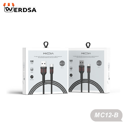 کابل تبدیل USB به لایتنینگ میکیا مدل MC12 طول 1 متر