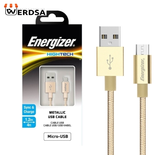 کابل تبدیل USB به micro-USB انرجایزر مدل C13UBMCGGD4 طول 1.2 متر