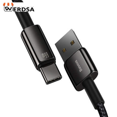 کابل تبدیل USB به USB-C باسئوس مدل CATWJ-B01 طول 1 متر