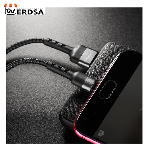 کابل تبدیل USB به microUSB بروفون مدل BX34 طول 1 متر