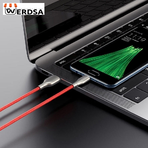 کابل تبدیل USB به microUSB بروفون مدل BX45 طول 1 متر