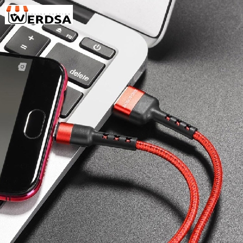 کابل تبدیل USB به microUSB بروفون مدل BX45 طول 1 متر