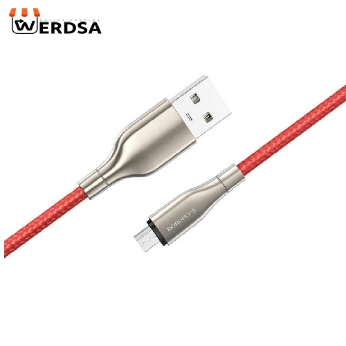 کابل تبدیل USB به microUSB بروفون مدل BX45 طول 1 متر