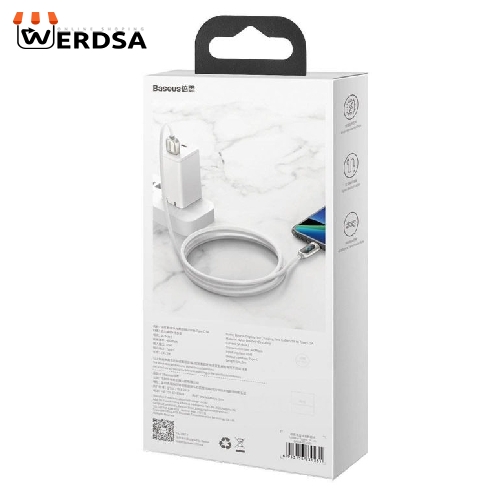 کابل تبدیل USB به لایتنینگ بروفون مدل BX43 طول 1 متر
