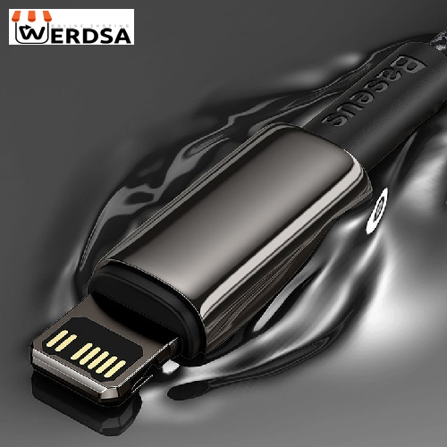 کابل تبدیل USB-C به لایتنینگ باسئوس مدل 20W J_01BA طول 1 متر