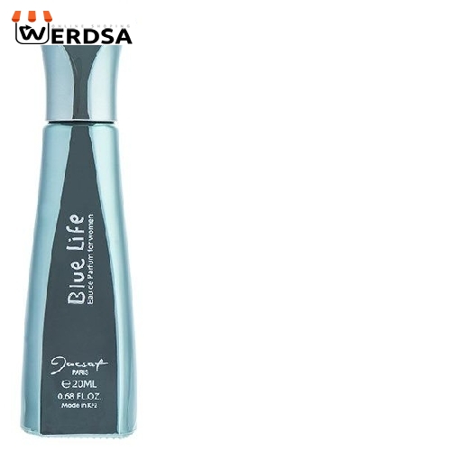 عطر جیبی زنانه ژک ساف مدل بلو لایف حجم 20 میلی لیتر