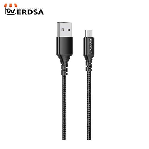 کابل تبدیل USB به MICROUSB بروفون مدل BX54 طول 1 متر