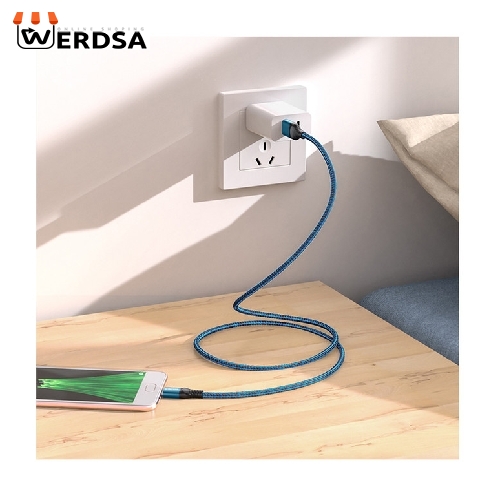 کابل تبدیل USB به MICROUSB بروفون مدل BX56 طول 1 متر