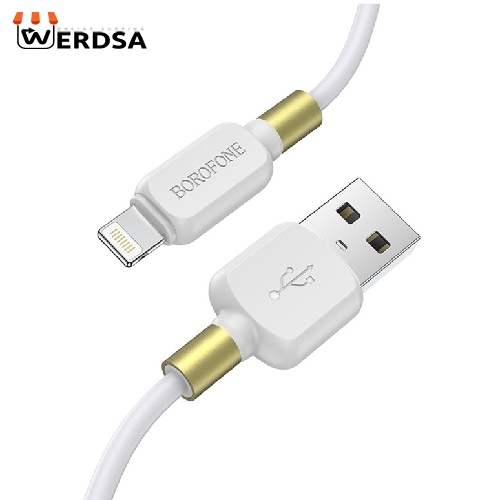 کابل تبدیل USB به لایتنینگ بروفون مدل BX59 طول 1 متر