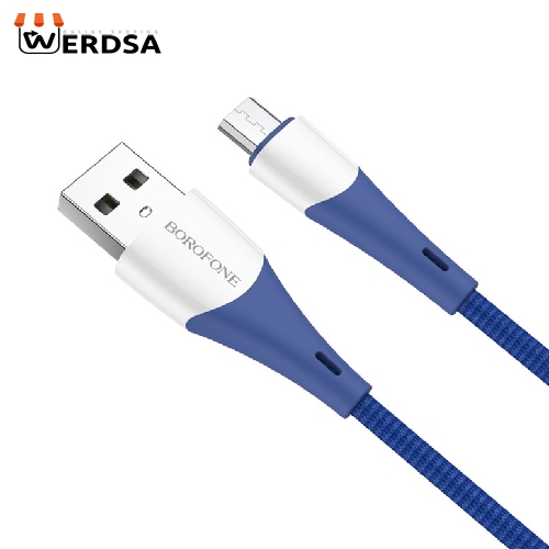 کابل تبدیل USB به MICROUSB بروفون مدل BX60 طول 1 متر