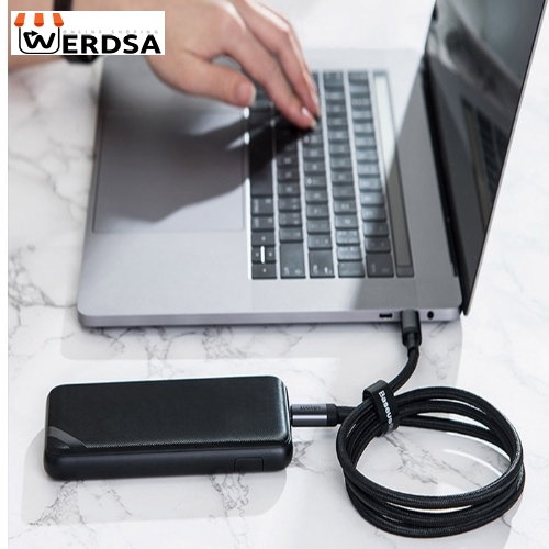 کابل تبدیل USB-C به USB-C باسئوس مدل CATKLF-WG1 طول 1 متر