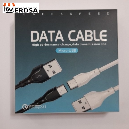 کابل تبدیل USB به microUSB مدل SUPER FAST CHARGE 5A طول 1 متر