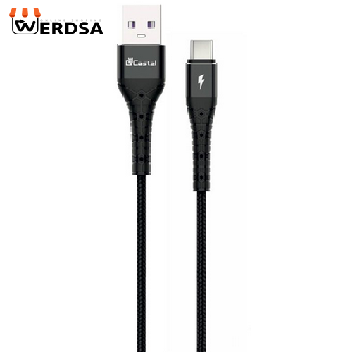کابل تبدیل USB به USB-C کستل مدل 3A طول 1 متر
