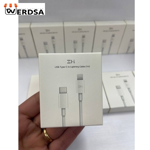 کابل تبدیل USB-C به لایتنینگ زد ام آی مدل AL870 طول 1 متر
