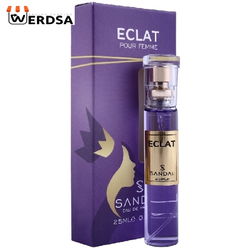 عطر جیبی زنانه صندل مدل اکلت حجم 25 میلی لیتر