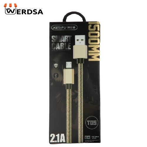 کابل تبدیل USB به microUSB مدل T05 طول 1.5 متر