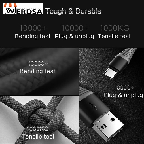کابل تبدیل USB به لایتنینگ مدل RCB0557 طول 1.2 متر