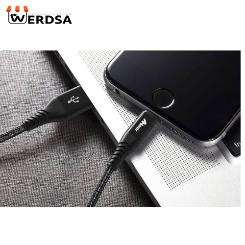 کابل تبدیل USB به لایتنینگ آیفون آی ماس مدل Armor tough طول 1.8 متر