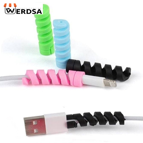 کابل تبدیل USB به لایتنینگ مدل FCQ-100 طول 1 متر به همراه 2 عدد محافظ کابل