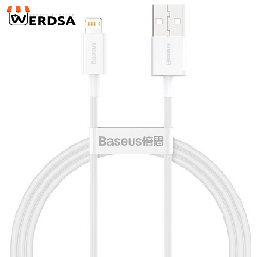 کابل تبدیل USB به لایتنینگ باسئوس مدل Superior طول 1 متر