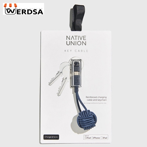 کابل تبدیل USB به لاینینگ نیتیو یونیون مدل K-C طول 0.1 متر