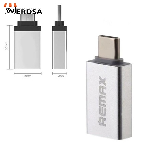 مبدل USB-C به USB OTG مدل ra-otg