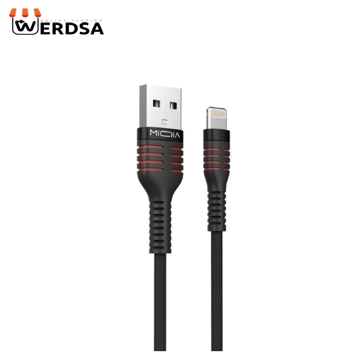 کابل تبدیل USB به لایتنینگ میکیا مدل MC12 طول 1 متر