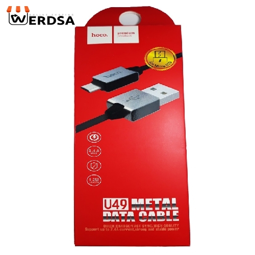 کابل تبدیل USB به MicroUSB  مدل U49 طول 1.2 متر