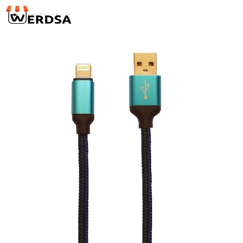 کابل تبدیل USB به لایتنینگ مدل MET01st طول 2 متر