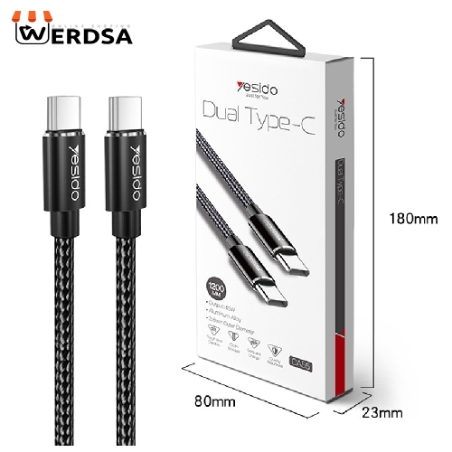 کابل USB-C مدل CA55 طول 1.2 متر