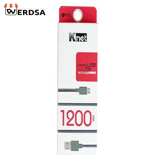 کابل تبدیل USB بهmicroUSB مدل K-Uc553 طول 1.2 متر