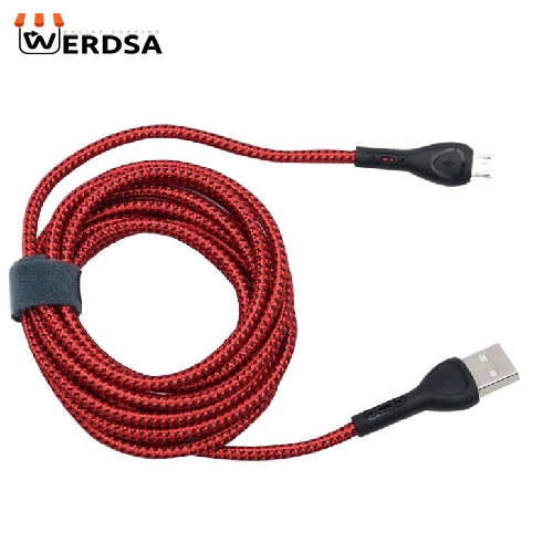 کابل تبدیل USB به microUSB مدل LS482 طول 2 متر