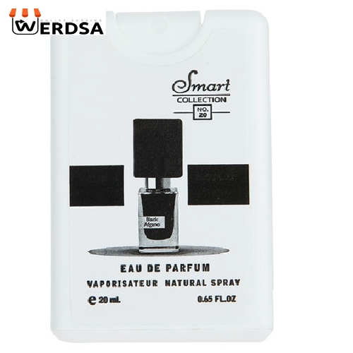 عطر جیبی مردانه اسمارت کالکشن مدل Black Afgano حجم 20 میلی لیتر