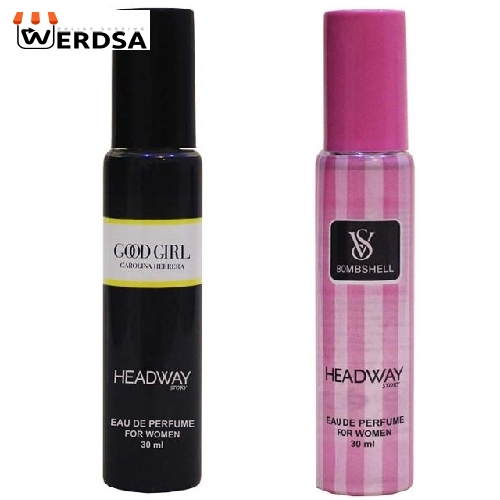 عطر جیبی زنانه استوری مدل ویکتوریا سکرت بامبشل و گود گرل حجم 30 میلی لیتر مجموعه 2 عددی