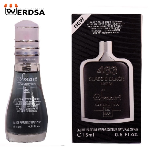 عطر جیبی مردانه اسمارت کالکشن مدل Jaguar Classic Black کد 463 حجم 15 میلی لیتر