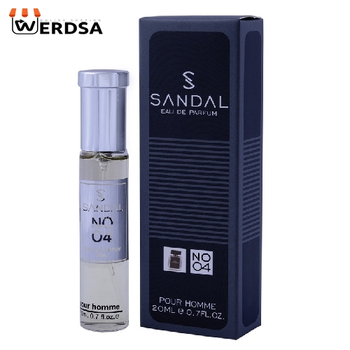 عطر جیبی مردانه صندل مدل Narciso rodriquez حجم 20 میلی لیتر