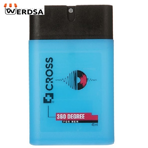 عطر جیبی مردانه کراس مدل Degree 360 حجم 45 میلی لیتر