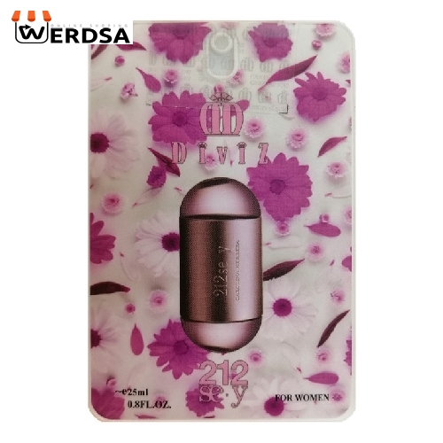 عطر جیبی زنانه دیوایز مدل 212 Se.y حجم 25 میلی لیتر