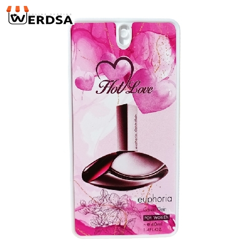 عطر جیبی زنانه هات لاو مدل ایفوریا حجم 40 میلی لیتر