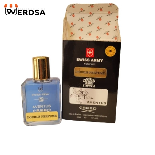 عطر جیبی مردانه سوئیس آرمی مدل Creed Aventus حجم 30 میلی لیتر