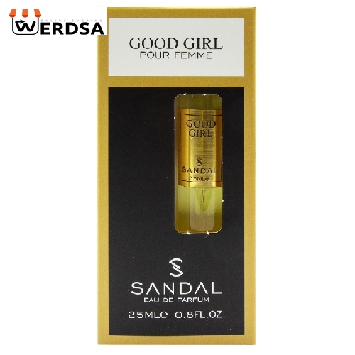 عطر جیبی زنانه صندل مدل GOOD GIRL حجم 25 میلی لیتر
